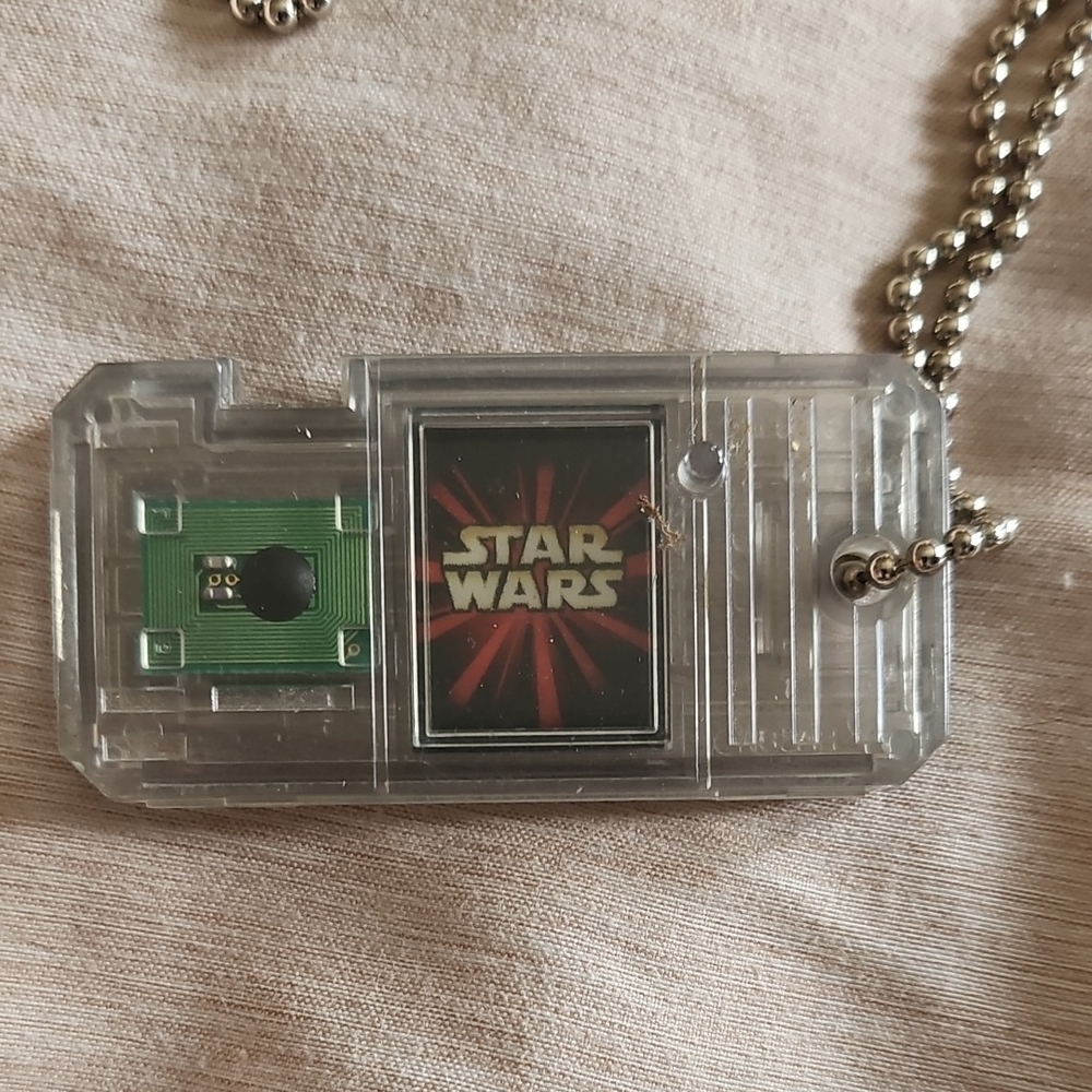 Hasbro Gray and Red Star Wars Keychain Accessory
